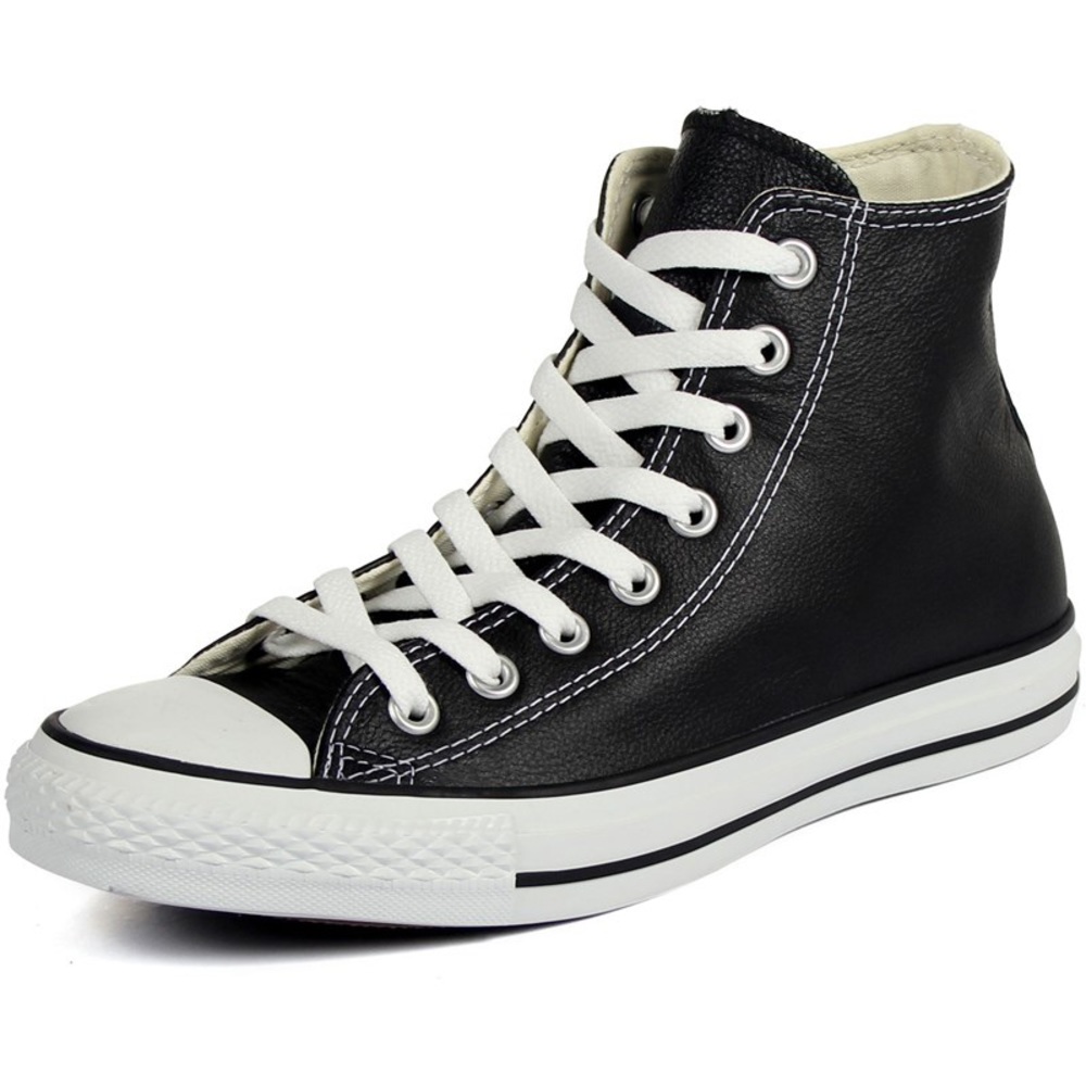 Black Leather Converse